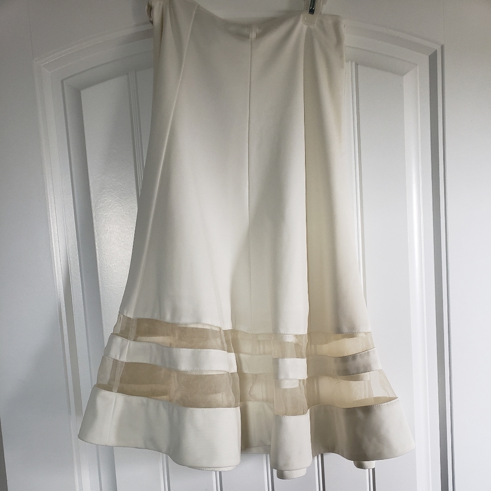 White skirt